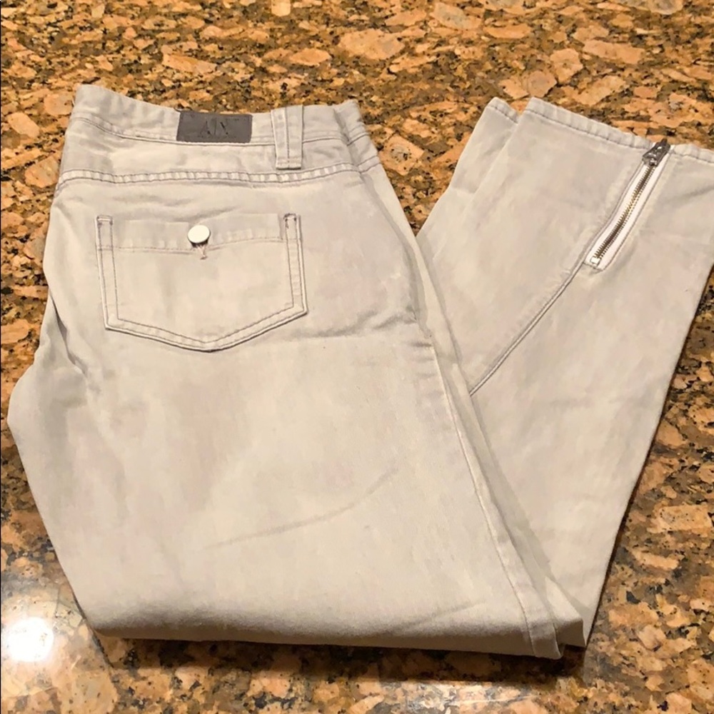 Armani Exchange Gray Jeans